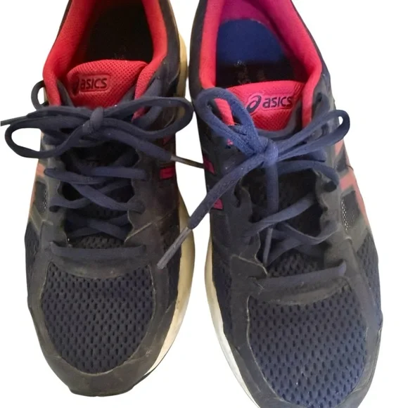 Asics Blue and Pink Sneakers for Active Comfort - Picture 3 of 5